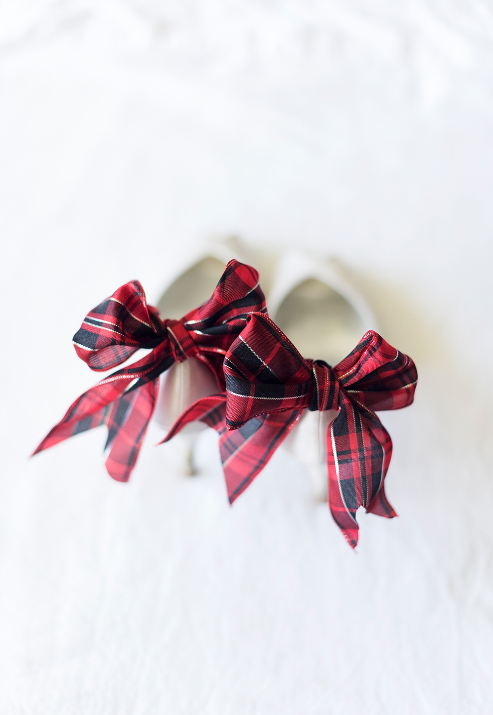 tartan wedding shoes