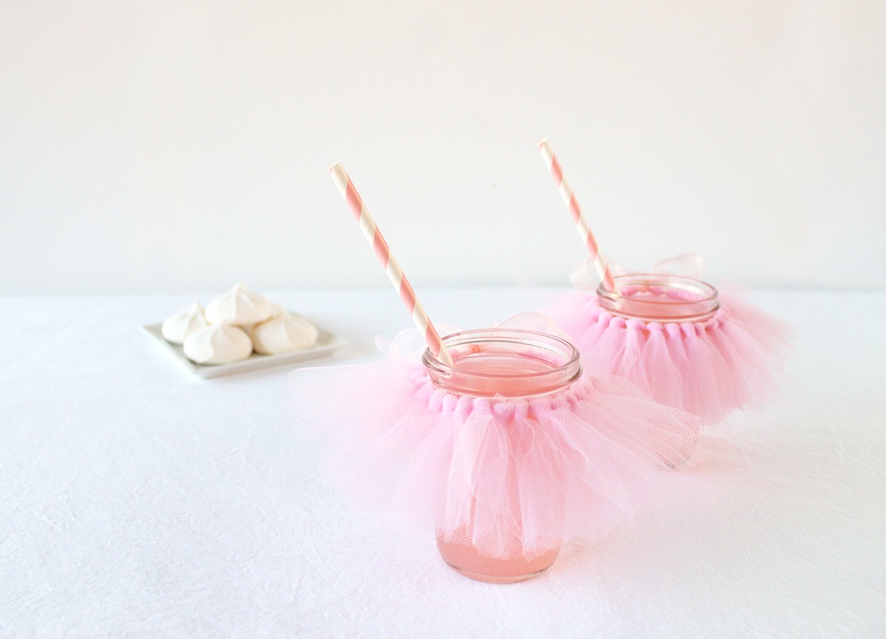 mason jar tutu centerpieces