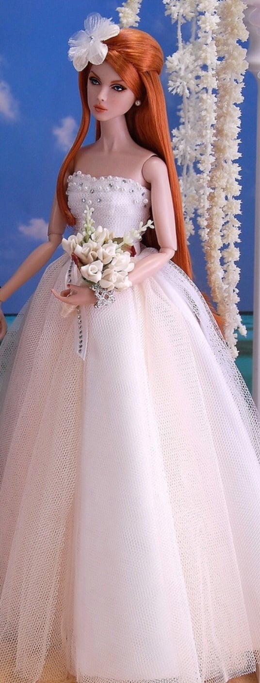 barbie wedding dresses