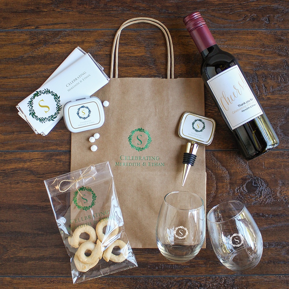 DIY: Wine Country Wedding Welcome Bags, Perfectly Disheveled