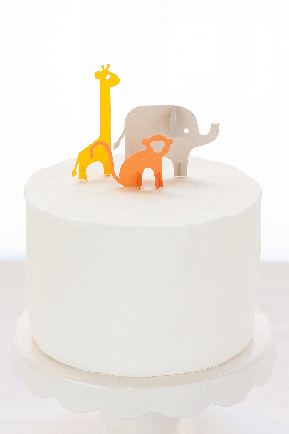 Baby jungle animal cake 2024 toppers