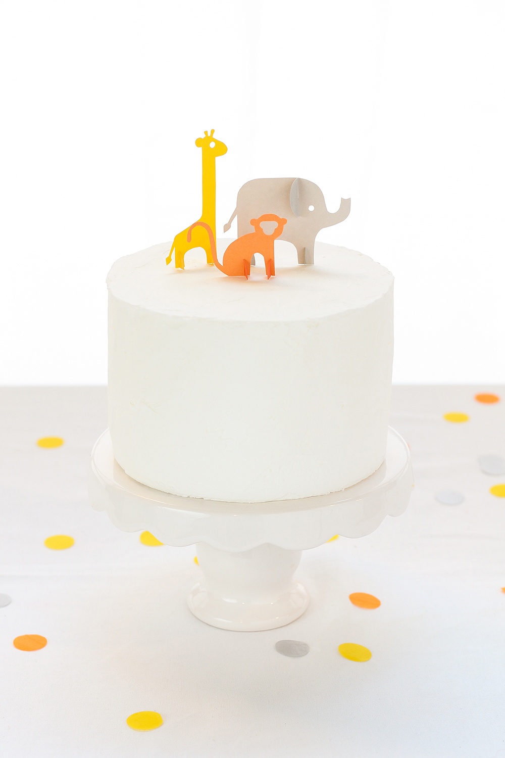 Baby animal 2024 cake toppers