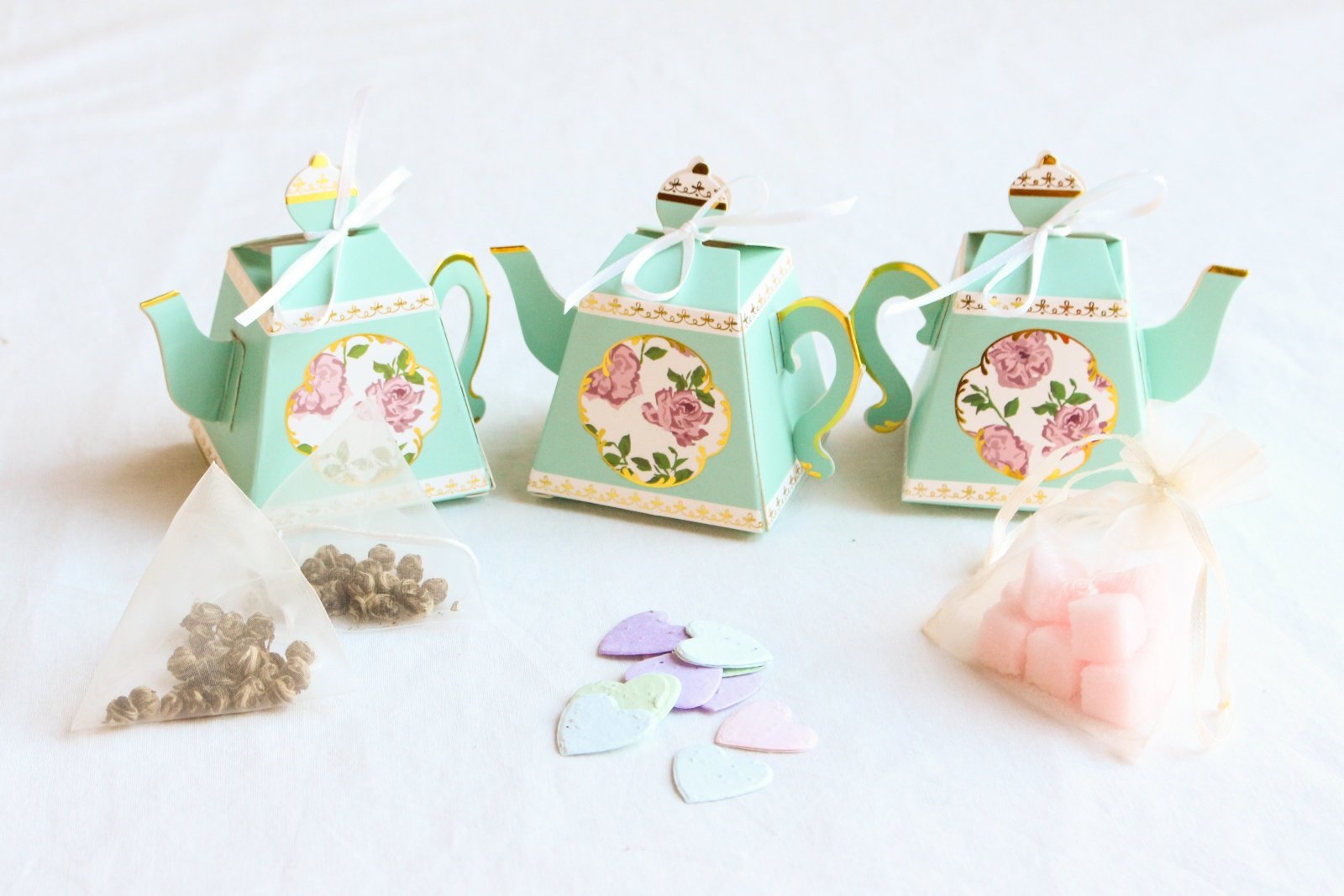 Candy Boxes Teapot Party Favors Alice in Wonderland Party Decor