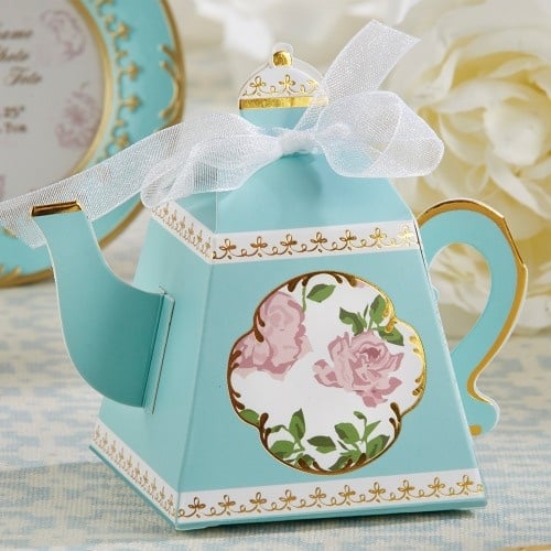 Teapot favor box 