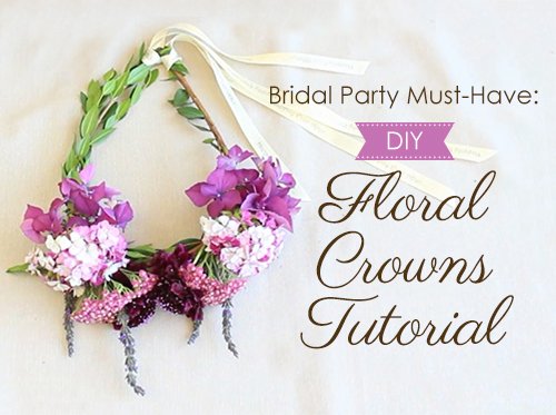 How to make a DIY flower crown