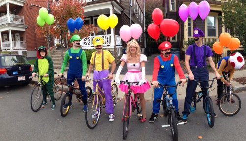 Riding a Roller Coaster - Halloween Costume Idea