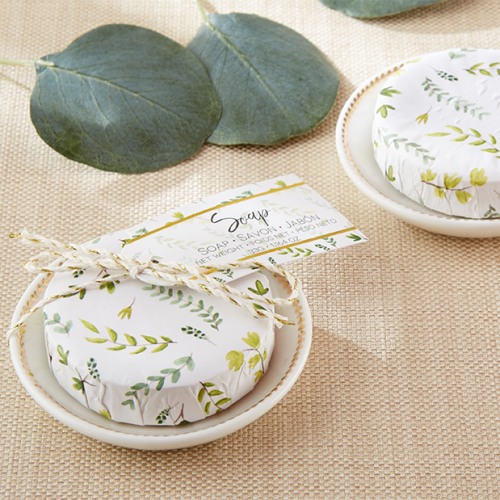 Botanical Wrapped Soap & Trinket Dish