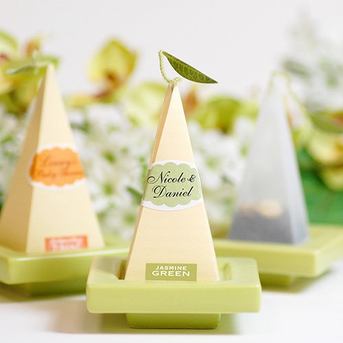 Whole Leaf Tea Sachet Favors - Personalization Available