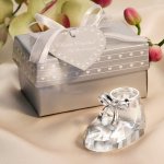 Crystal Baby Bootie Keepsakes