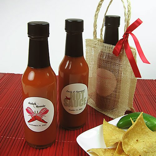 Personalized Hot Sauce Bottles