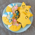 Custom Designer Baby Shower Cookies