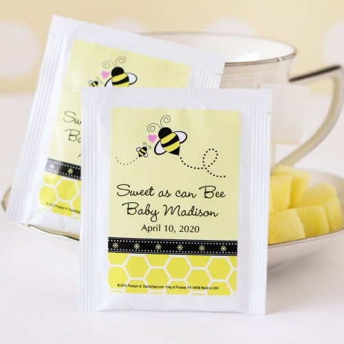 Personalized Baby Shower Tea Bags