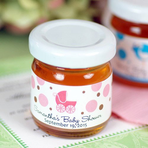 Personalized Baby Shower Honey Jars