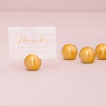 Classic Round Place Card Holder
