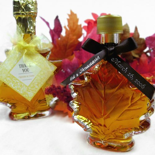 Maple Syrup Favors