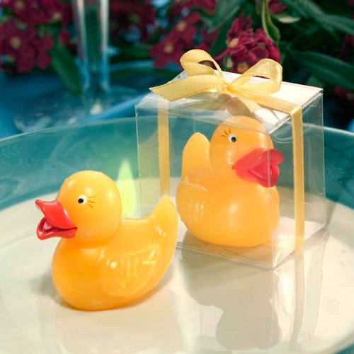 Baby Ducky Candle Favors