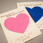 Personalized Plantable Seed Card Favors