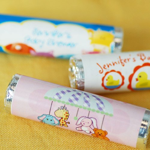 Baby Shower Breath Mint Candy Rolls