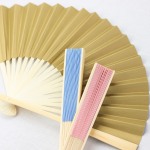 Colored Paper Hand Fan