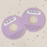 Personalized Wedding CD Labels