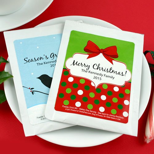 Holiday Hot Cocoa Favors
