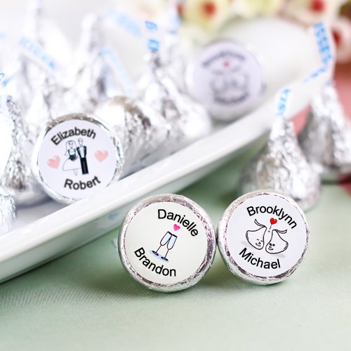 Personalized Wedding Hershey's Kisses