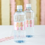 Personalized Baby Shower Bottled Water