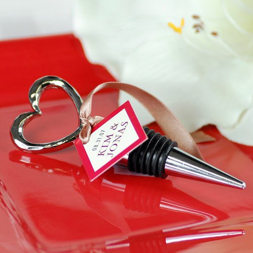 Open Heart Wine Bottle Stoppers