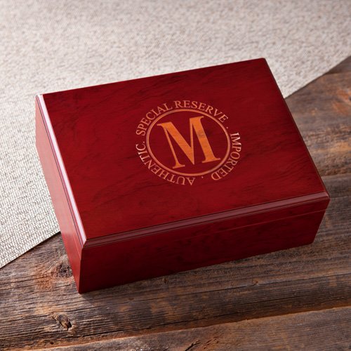 Personalized Wood Humidor