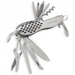 Engraved Stainless Steel Army Knife
