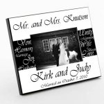Personalized Mr. and Mrs. Picture Frames