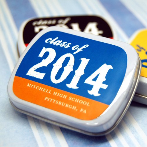 Personalized Graduation Mint Tins