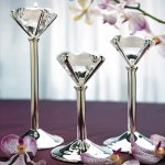 Diamond Shaped Tea Light Holders