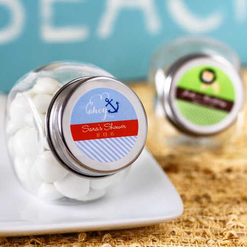 Personalized Baby Shower Candy Jar
