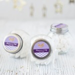 Personalized Mini Glass Candy Jars