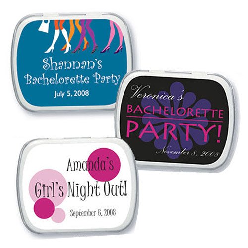 Personalized Bachelorette Party Mint Tins