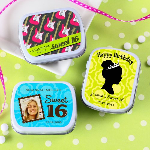 Sweet 16 Party Mint Tins
