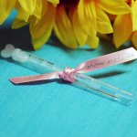 Wedding Bubbles in Mini Tubes