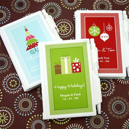 Personalized Holiday Notebooks