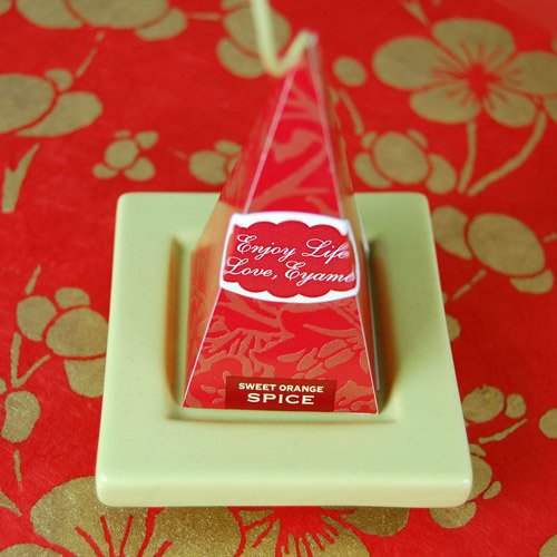 Holiday Tea Sachets with Personalized Labels
