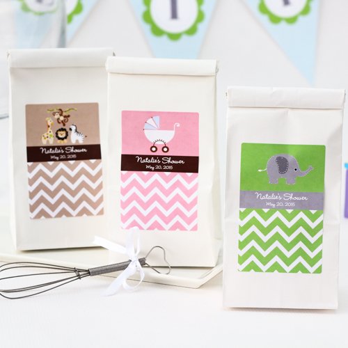 Personalized Baby Shower Muffin Mix Favors