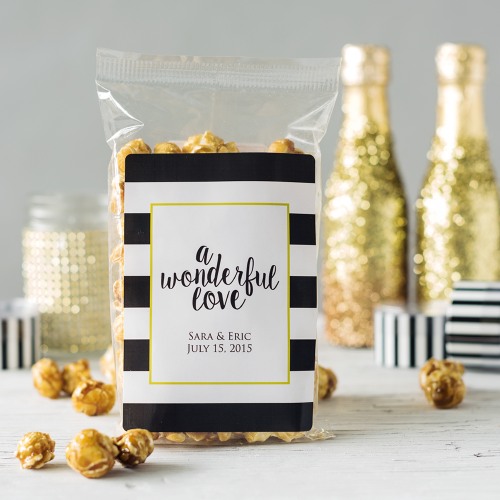 Personalized Caramel Corn