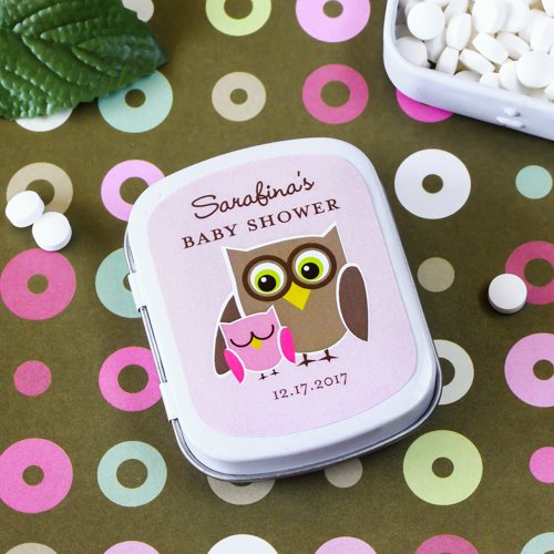 Exclusive Personalized Baby Shower Mint Tins
