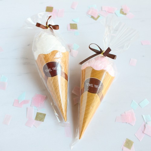 Ice Cream Towel Favors