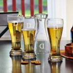 Personalized Pilsner Glasses