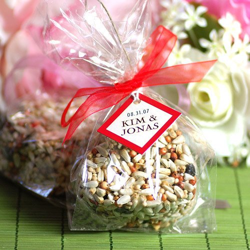 Bird Seed Party Favors
