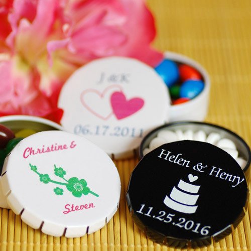 Personalized Snip Snap Favor Tin