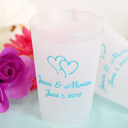 Personalized Frosted Plastic Cups