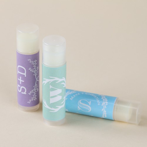Personalized Lip Balm Party Favor