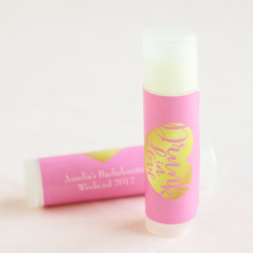 Personalized Lip Balm Party Favor